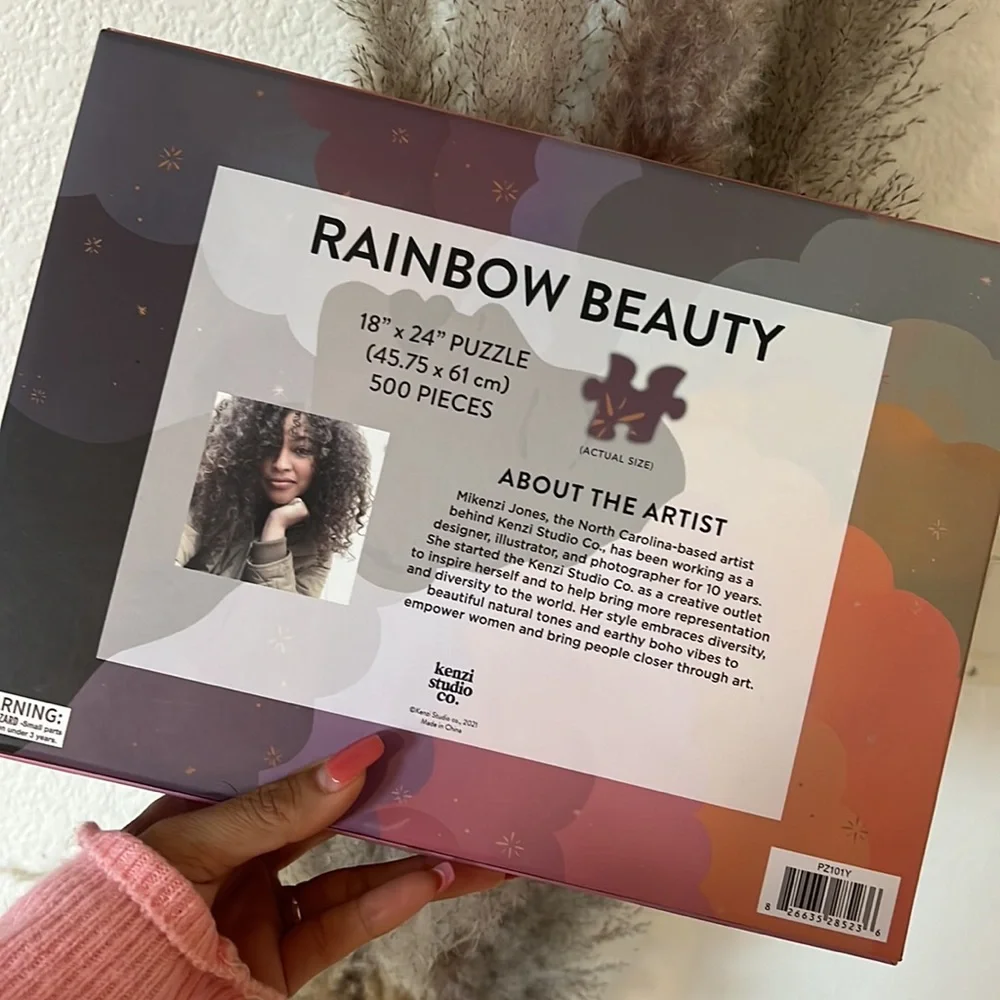 Rainbow beauty puzzle - Picture 4 of 4